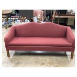 Seraph Upholstered Sofa with Dot Pattern Design