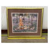 Framed William Leech Artwork Reproduction