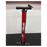 MaxAir Red Bicycle Floor Pump