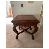 Century Furniture Wooden Side Table