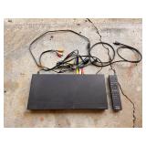 Sony DVD Player With Cables and Remote