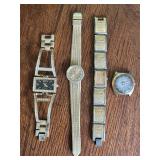 Four Vintage Wristwatches