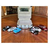 Die-Cast Cars With Display Case Collection