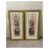 Two Framed Decorative Art Prints