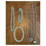 Silver-Tone Jewelry Items