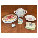 Decorative Boxes and Dishware