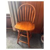 Solid Wood Counter-Height Chair