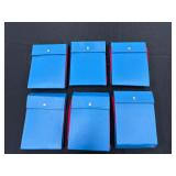 Six Leather Knife Storage Cases