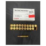 Winchester 5.56mm 45 Grain Ammo Box