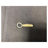 Small Single Blade Pocket Knife Keychain