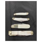 Marble's Pocket Knives with Pearl Handles