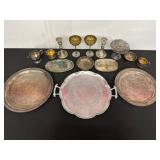 Silverplate and Aluminum Serveware