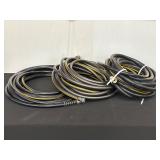 Three Garden Hoses