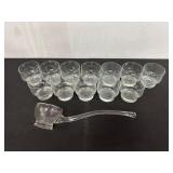 Clear Glasses with Ladle