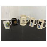 Ceramic Mugs and Steins Collection