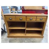Wooden Sideboard With Storage Drawers