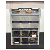 Portable Hardware Organizer with Contents