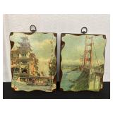 1968 Don Davey San Francisco Plaques