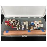 Vintage Model Painting Supplies Set