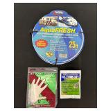 RV Accessories Bundle: Hose, Gloves, and Treatment