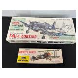 2 Guillow's Flying Model Kits  Opened Boxes