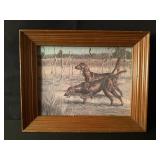 Artwork of Hunting Dogs By Robert Christie