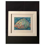 Striped Grouper Print by Gerri Hyman