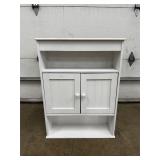 White Wooden Bathroom Cabinet