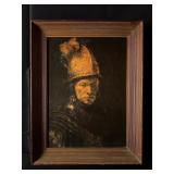 'Man in the Golden Helmet' By Rembrandt