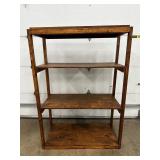 Wooden Shelving Unit