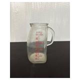 Vintage Glasco Measuring Cup Pitcher