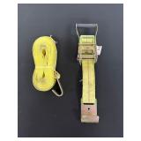 Awelcraft 2 x 27 Inch Ratchet Tie Down w Flat Hook