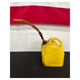 Yellow Plastic 5-Gallon Diesel Fuel Can