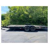 2025 7X22 Bama Built Gravity Tilt Trailer