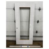 7ft X 3ft X 2in Wooden Door w Cutout & Bumpers