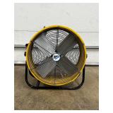 Maxx Air BF24TF YEL Industrial Floor Fan