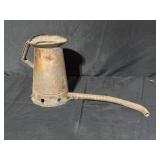 Vintage Metal One-Gallon Oil Can
