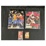 Basketball Book, Magazine, and Trading Cards Lot