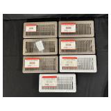 7 4ï¿½10 Floor Diffusers in Mixed Colors