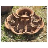 Rustic Metal Farm Poultry Feeder