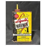 Vintage Liquid Wrench Oil Can with Spout