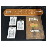 Rustic Farmhouse-Style Decor Signs