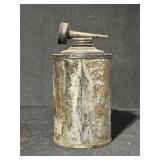 Vintage Metal Oil Can with Spout