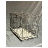 Wire Metal Cage With Removable Tray