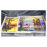 Landscape Pastel Paintings by Baker