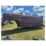 Corn Pro Gooseneck Livestock Trailer