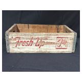 Seven-Up Wooden Bottling Crate