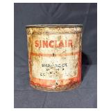 Sinclair Shamrock Tin Lubricant Oil Can