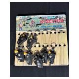 Die-Cast Key Chain Pistols with Holsters