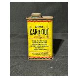 Shaler Karb-Out Concentrate Tin Can